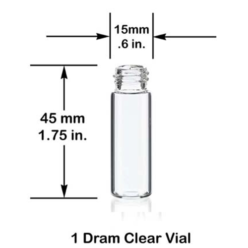 Clear Glass Vials